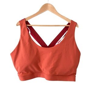Old Navy Medium Support Powersoft Strappy Cross Back Sports Bra NWT Size 4X